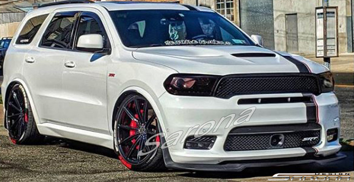 Custom Dodge Durango  SUV/SAV/Crossover Front Lip/Splitter (2017 - 2020) - $690.00 (Part #DG-024-FA)